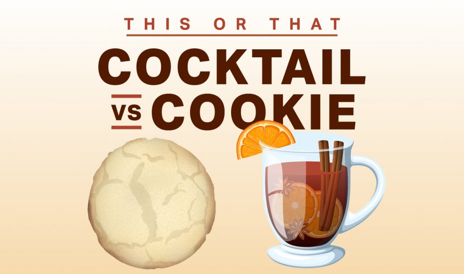 这个还是那个:饼干比鸡尾酒更健康?