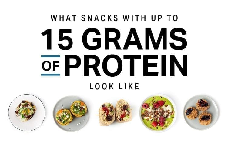 含有15克蛋白质的零食是什么样子的