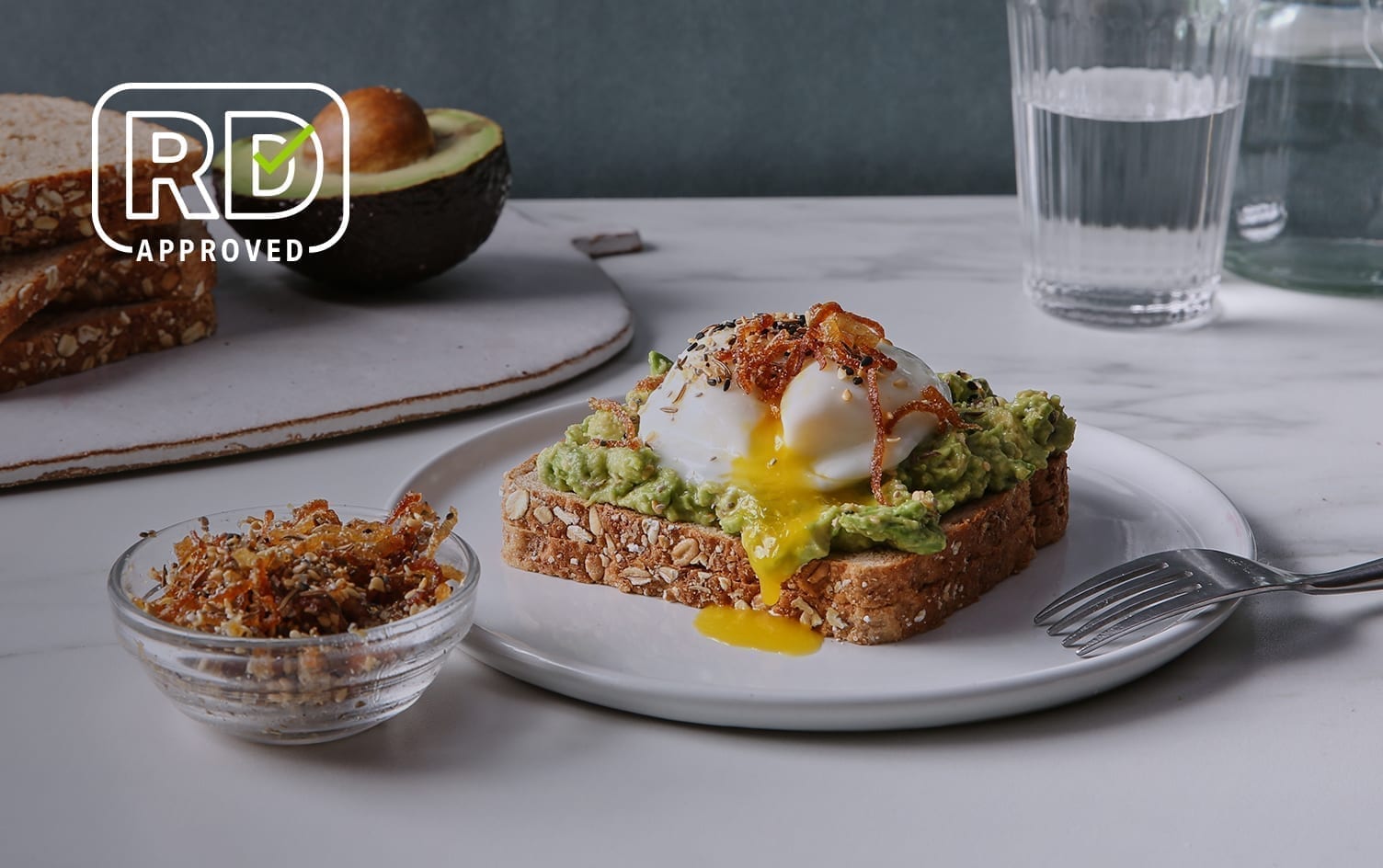 Quick, Microwave-Poached Eggs on Avocado Toast