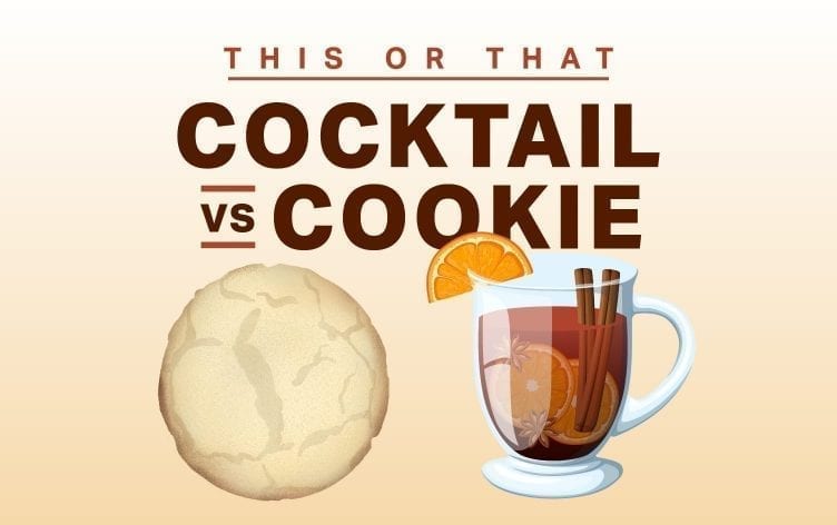 这个还是那个:饼干比鸡尾酒更健康?
