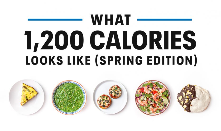 What 1,200 Calories Looks Like (Spring Edition)