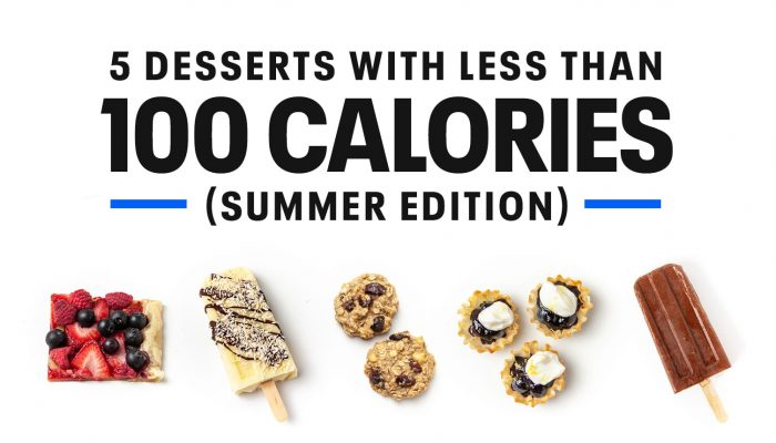 5个夏季甜点不到100卡路里